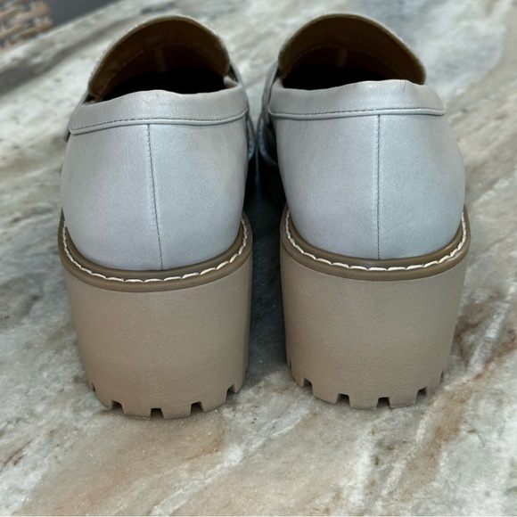 Women’s DOLCE VITA Rocki Lug sole wedge loafers- Size 8 - Picture 7 of 10